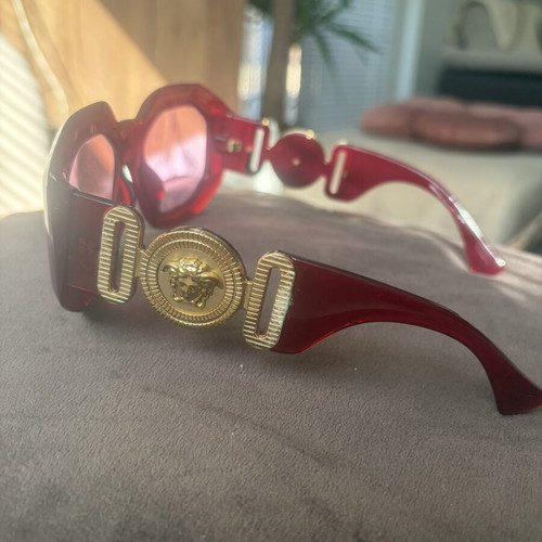 Versace VE4424U women's luxury sunglasses, fuchsia red