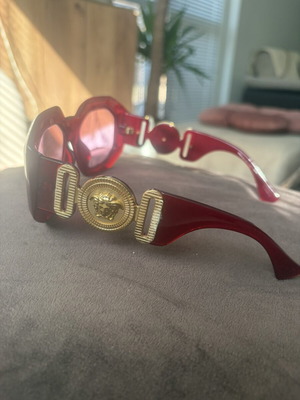 Versace VE4424U women's luxury sunglasses, fuchsia red