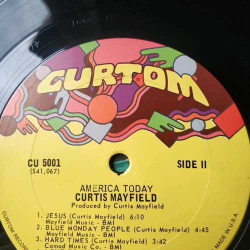 Curtis Mayfield There's No Place Like America Today LP used, R&B / Soul
