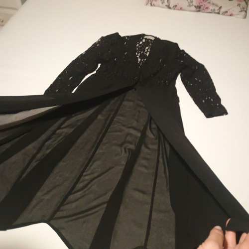 Photiss women's coat NoM/L like new with lace and muslin