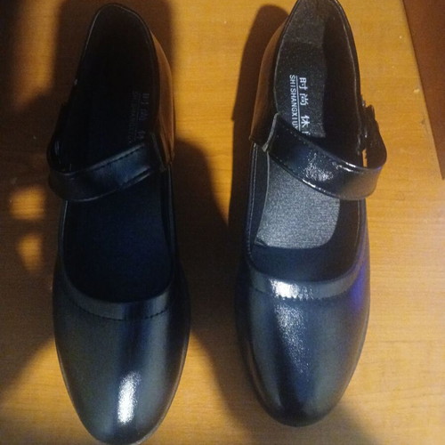 Women's shoes size 38 black like new, set of 3 pairs