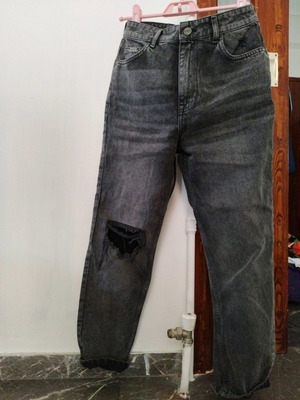 Denim Mommy Attrattivo Medium αφόρετο, ψηλόμεσο
