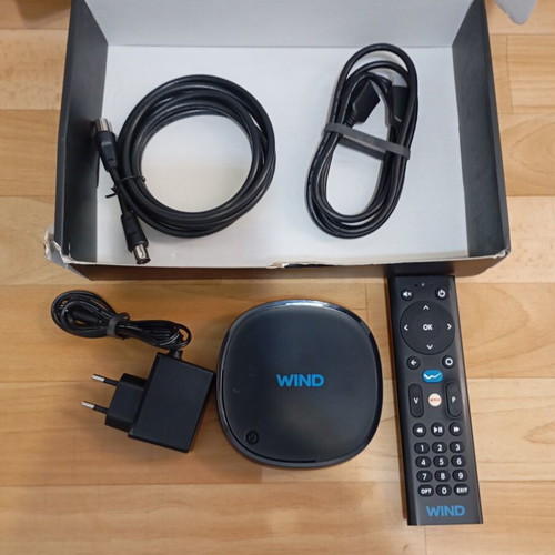 Wind Android TV Box used, good working condition