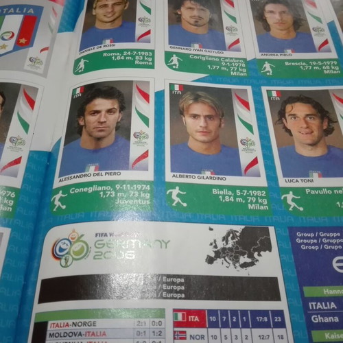Panini Germany 2006 reprint album like new