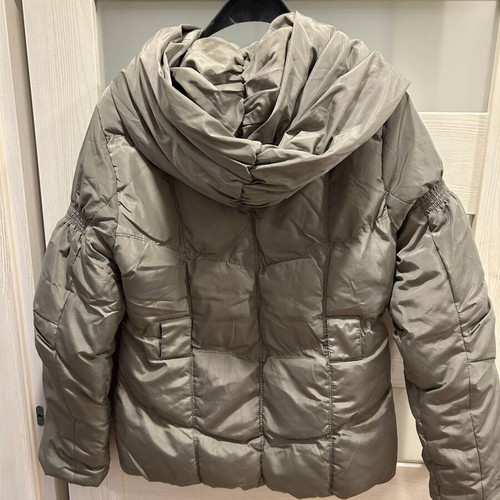F& Y warm women's winter jacket, gray, size L