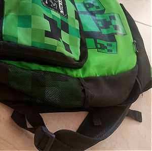 Minecraft τσάντα σχολική