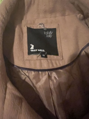 Coat used, beige, size L