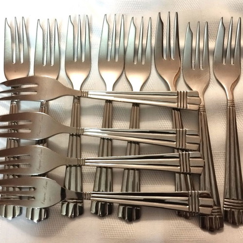 Elegant Lines cutlery set 52 pieces vintage stainless steel