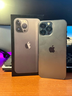 iPhone 13 Pro Max σαν καινούργιο, 128GB, γκρι, 100% υγεία μπαταρίας