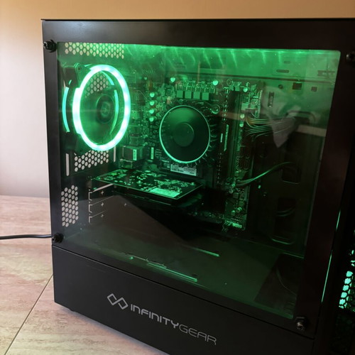 Gaming Office PC with 27” Monitor and Peripherals, like new