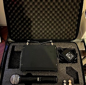 Wireless Microphone Shure Beta 58A + Receiver SLX4 ( Επαγγελματικό Ασύρματο Μικρόφωνο + Δέκτης )