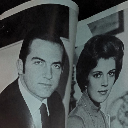 Posters Konstantinos and Anna-Maria Greek royal family used, 29x21 cm