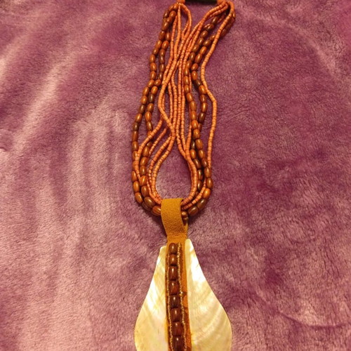Necklace new with beads