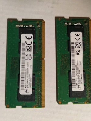 DDR4 SODIMM 16 GB 2x8 GB Micron σαν καινούργιο