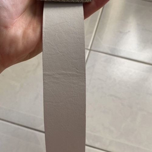 Tassos Mitropoulos belt used, white, size 110-115