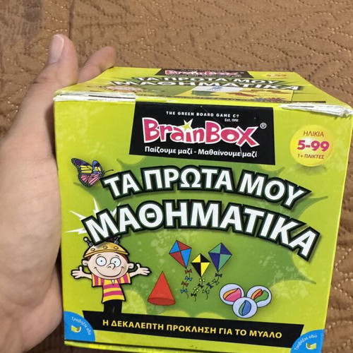 Brain Box Τα Πρώτα Μου Μαθηματικά used, 55 cards, instructions included