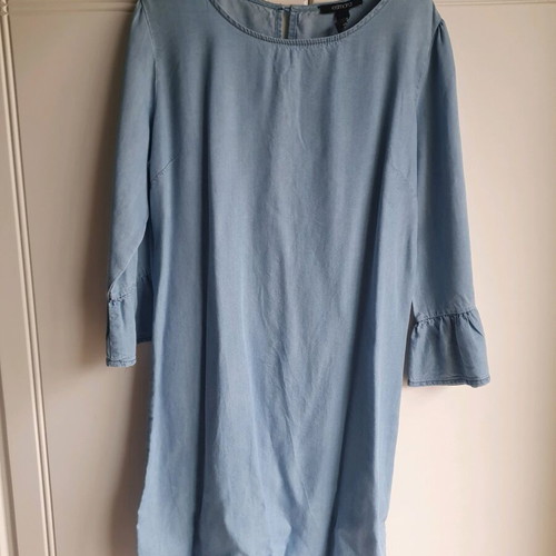 Esmara dress medium 38 turquoise like new, denim style