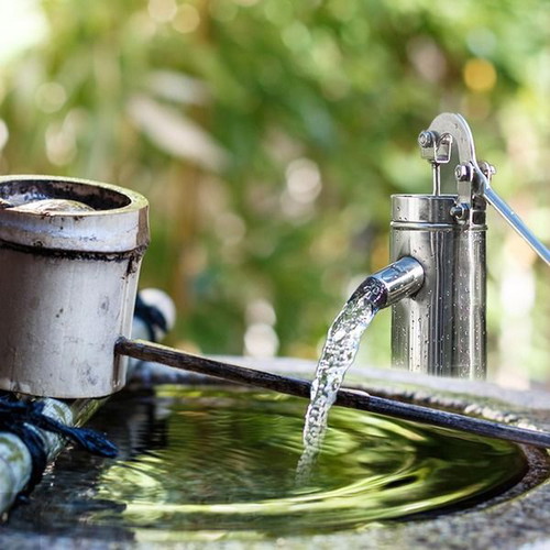 Stainless Steel Manual Garden Water Pump for Barrel