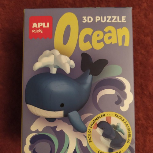 Apli Kids 3D Ocean Puzzle whale