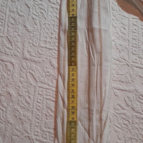 Unique No 3 Y2K shirt like new, white with gold details