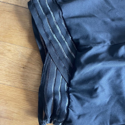 Wide black pants used, sizes S and M