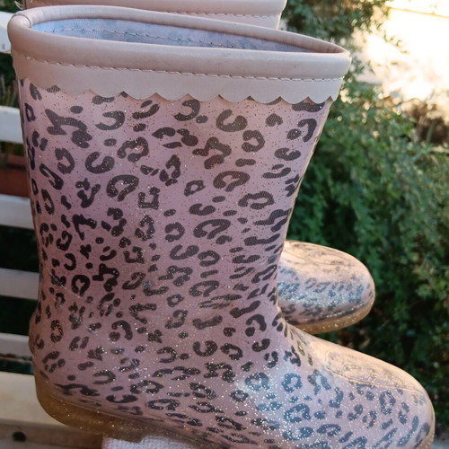 Marikelly Kids Rain Boots used, size 34, pink