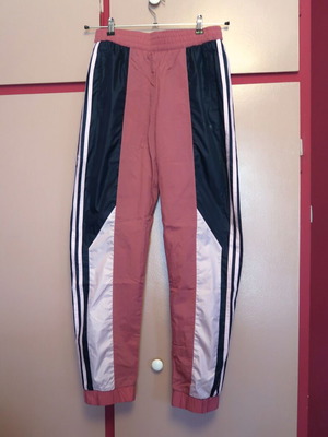 Adidas Gametime track pants small, like new, pink multicolor