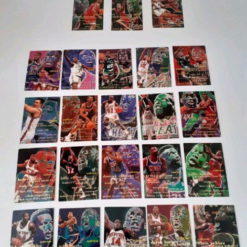 NBA Fleer 1995 κάρτες μεταχειρισμένες σε πολύ καλή κατάσταση