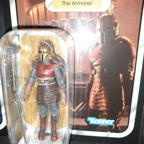 Star Wars TVC Vintage Collection Mandalorian Bo-Katan Koska Armorer Luke Grogu figures new