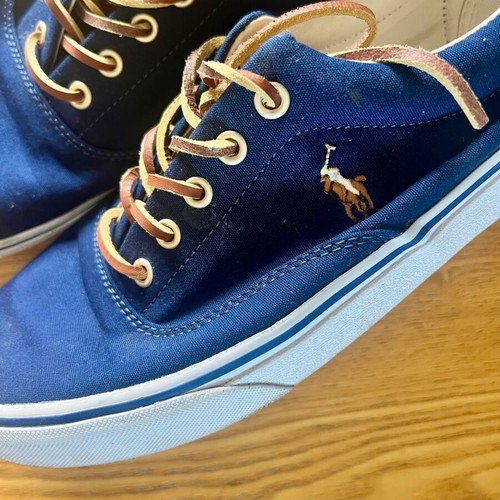 Polo Ralph Lauren blue athletic shoes size 46 like new