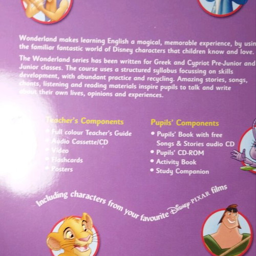 Wonderland Junior B Study Companion like new