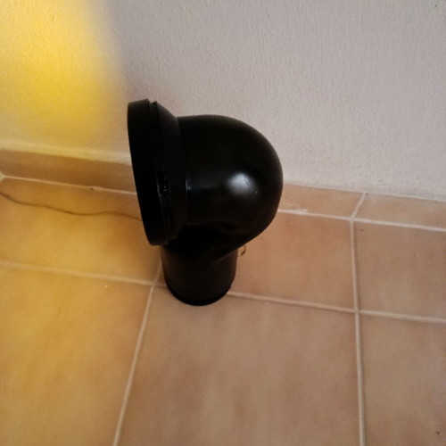 Handmade table lamp with unique lighting and 1m cable