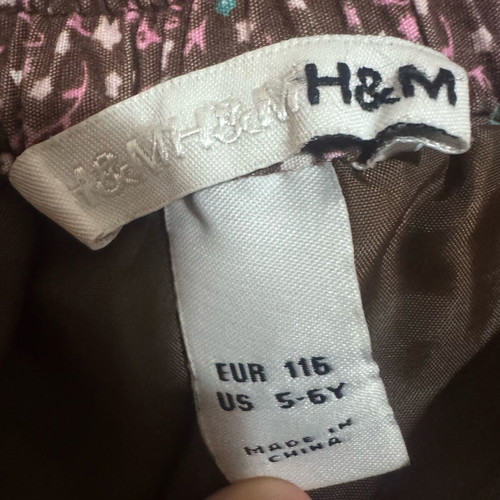 Disney T-shirt and H&M skirt set like new for girls 5-6 years