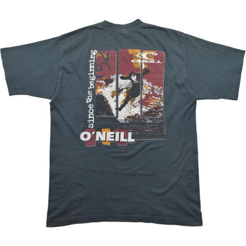 Oneill Vintage Faded Grey T-shirt used, size Large