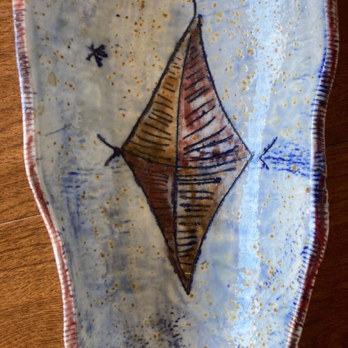 Decorative ceramic, 40 cm length
