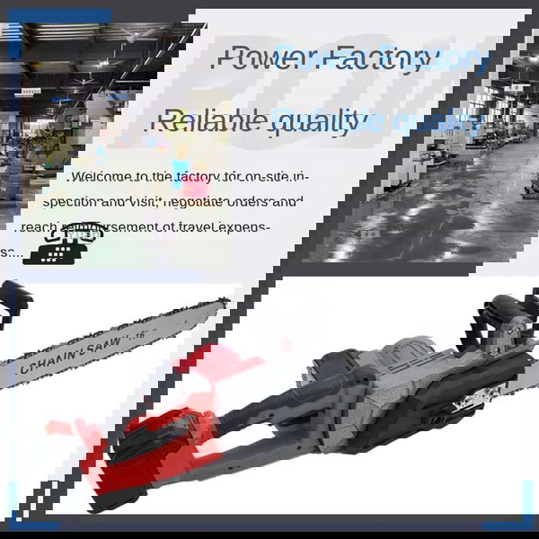 ΜΠΑΤΑΡΙΑΣ Επαγγελματικό χειροκίνητο αλυσοπρίονο βιομηχανικής ποιότητας, διπλής ισχύος λιθίου, παχύρρευστο αλυσοπρίονο προστασίας για μπαταρία Makita