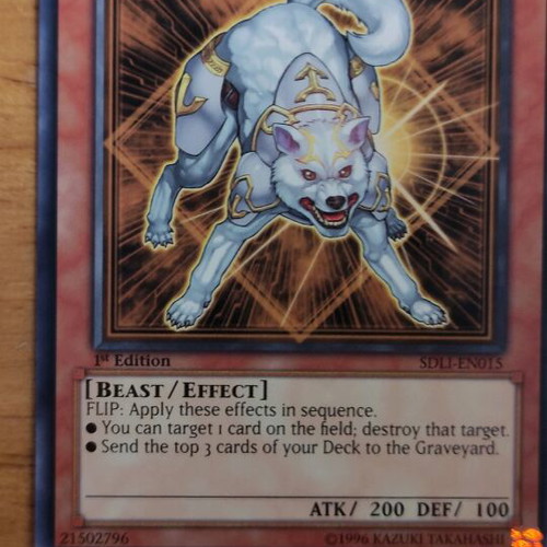 Ryko Lightsworn Hunter Yu-Gi-Oh card like new SDLI