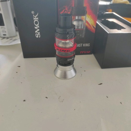 Cloud Beast King Smok TFV12 black steel used