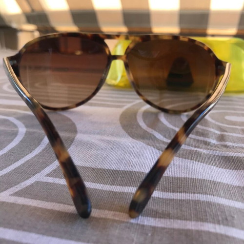 Michael Kors sunglasses used tortoise brown with gradient lenses