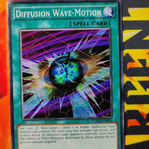 Diffusion Wave-Motion YGLD Yu-Gi-Oh! card new