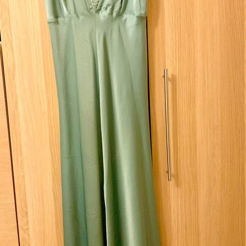slim fit dress slacks Mint Delicacy Mini Lingerie Dress – Risette main image 1