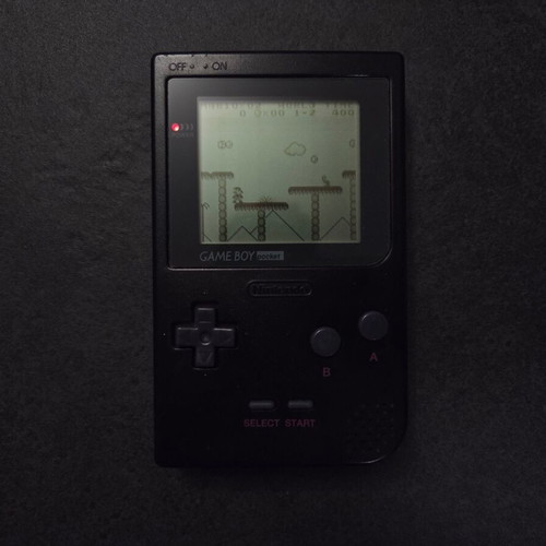 Nintendo Gameboy Pocket Black used, fully functional
