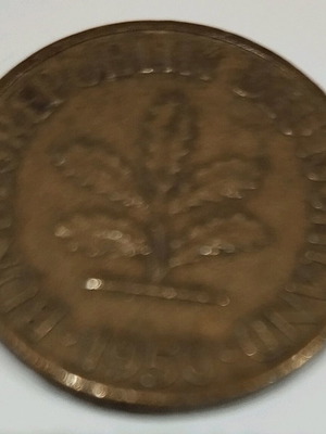 Νόμισμα 10 pfennig Γερμανίας του 1950 σαν καινούργιο