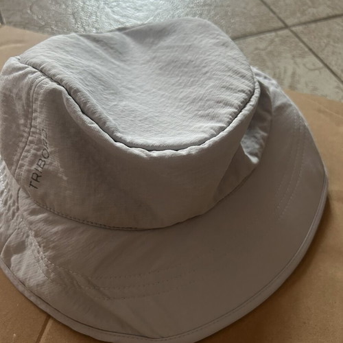 Decathlon Light Grey Trilby Hat, size L