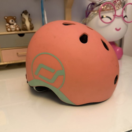 Scoot & Ride Kids Helmet Peach used