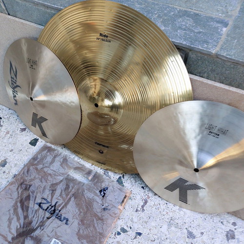 Zildjian K Series Light Hi-Hat 14" new with 20" Turkey Ride gift