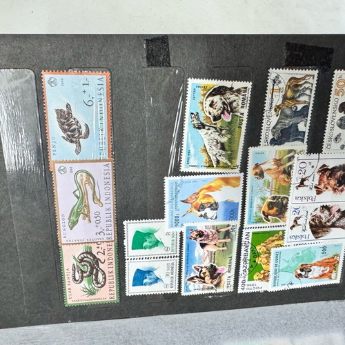 Old used stamps