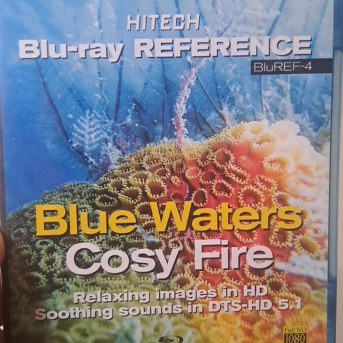Blu-ray documentary Blue Waters Cosy Fire like new with case damage