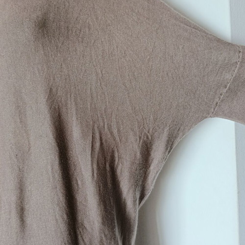 Esprit blouse dress used, beige with mohair and cashmere
