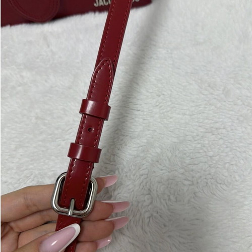 Jacquemus Le Grand Bambino crossbody bag, red